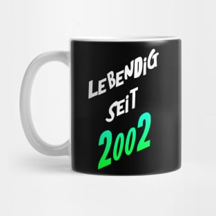 born 2002 birthday present Mug